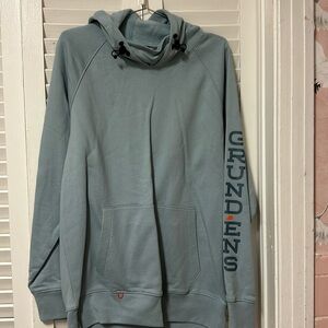 Grundens dilling ham tech hoodie NWT size L